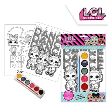 LOL Surprise coloring paint set