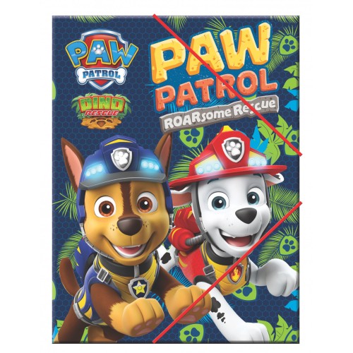 Paw Patrol Dino Rescue A/4 elastic folder