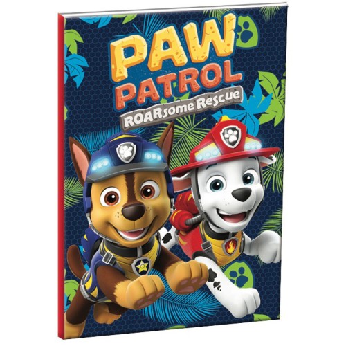 Paw Patrol Dino Rescue B/5 Lined Notebook 40 Sheets