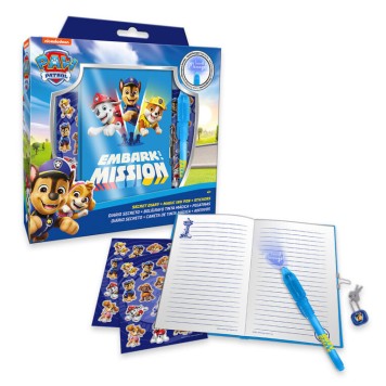 Paw Patrol Duty Calls journal + magic pen set