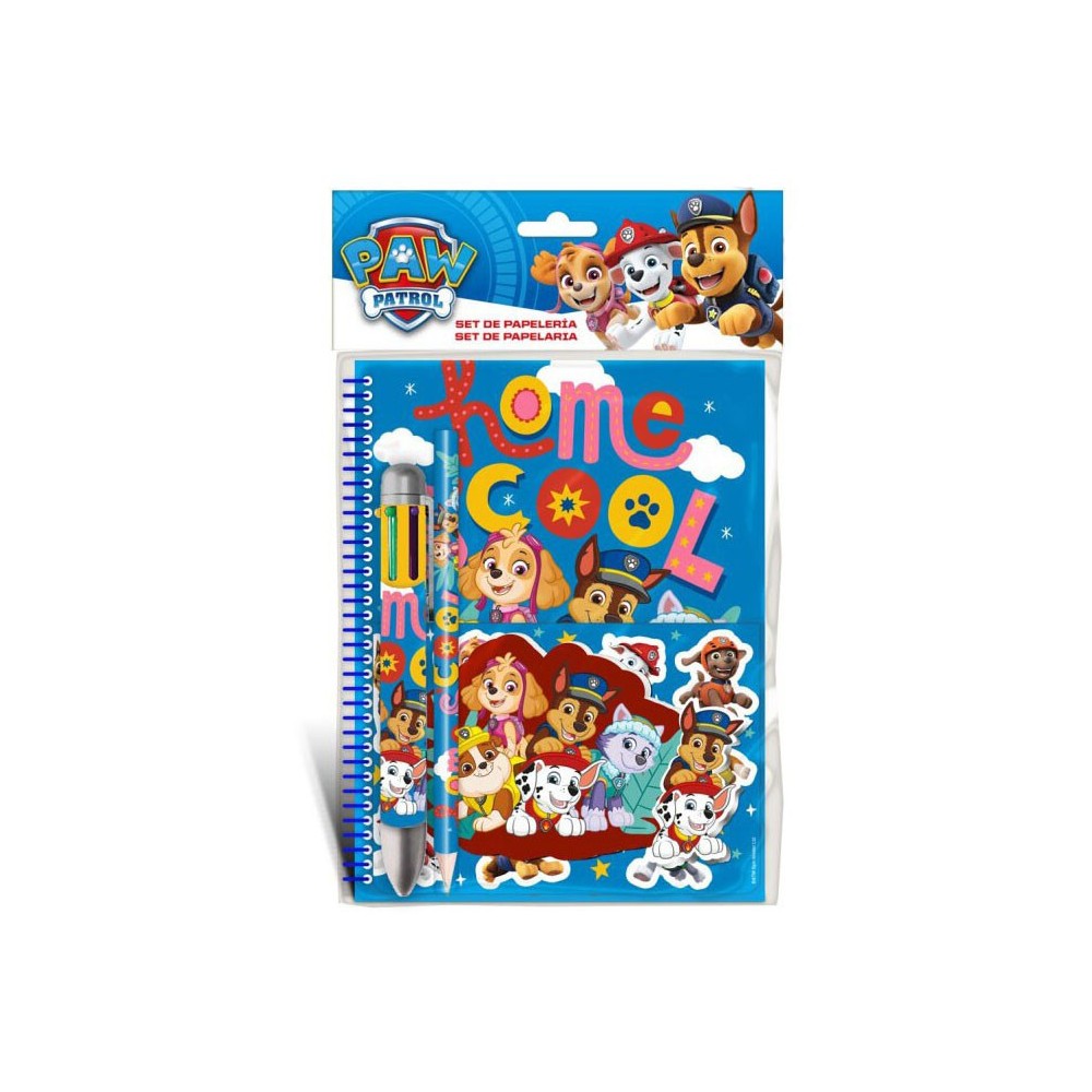 Paw Patrol stationery set (6 pcs)