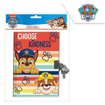 Paw Patrol memory book, locksmith diary