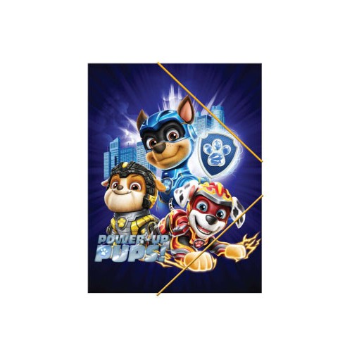 Paw Patrol Power Up A/4 elastic folder