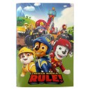 Paw Patrol Rescue Wheels B/5 lined notebook, 40 sheets