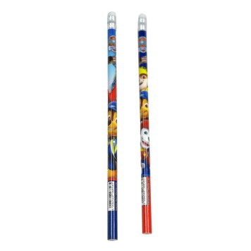 Paw Patrol Rescue Wheels HB graphite pencil with eraser tip