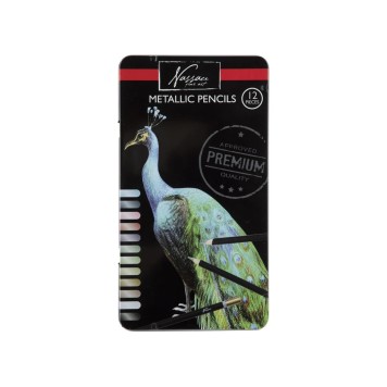 Colour Nassau Metallic Pencil Set of 12