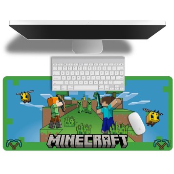 Minecraft desk mouse pad 80x35 cm