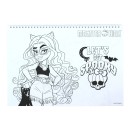 Monster High Crew A/4 spiral sketchbook with 40 pages and stickers