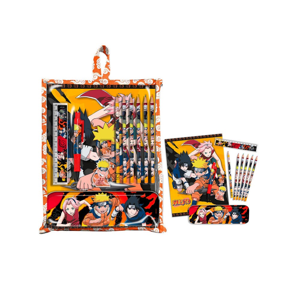 Naruto stationery set with holder