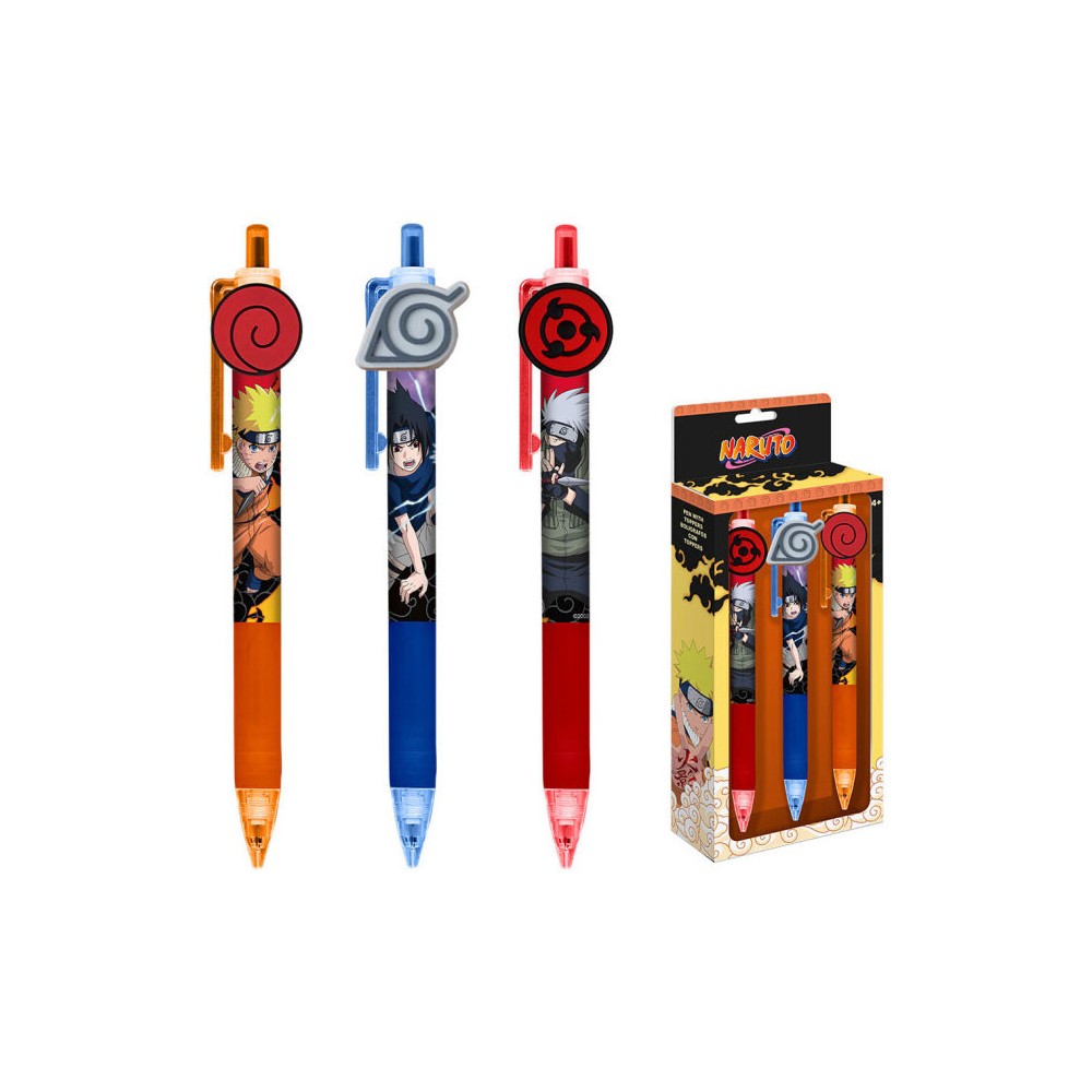 Naruto Pen set of 3 pieces