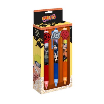 Naruto Pen set of 3 pieces