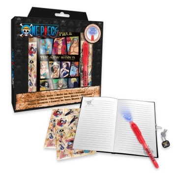 One Piece journal + magic pen set