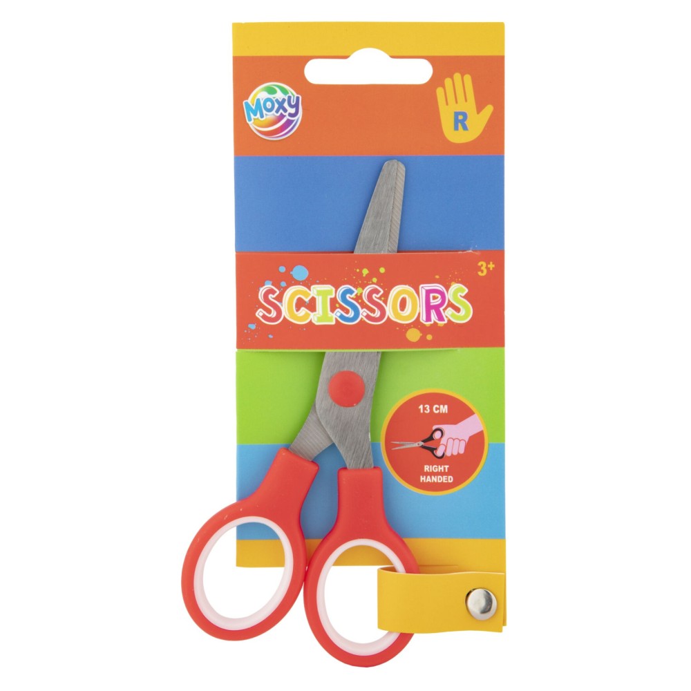 Colour Moxy Red right-handed scissors 13 cm