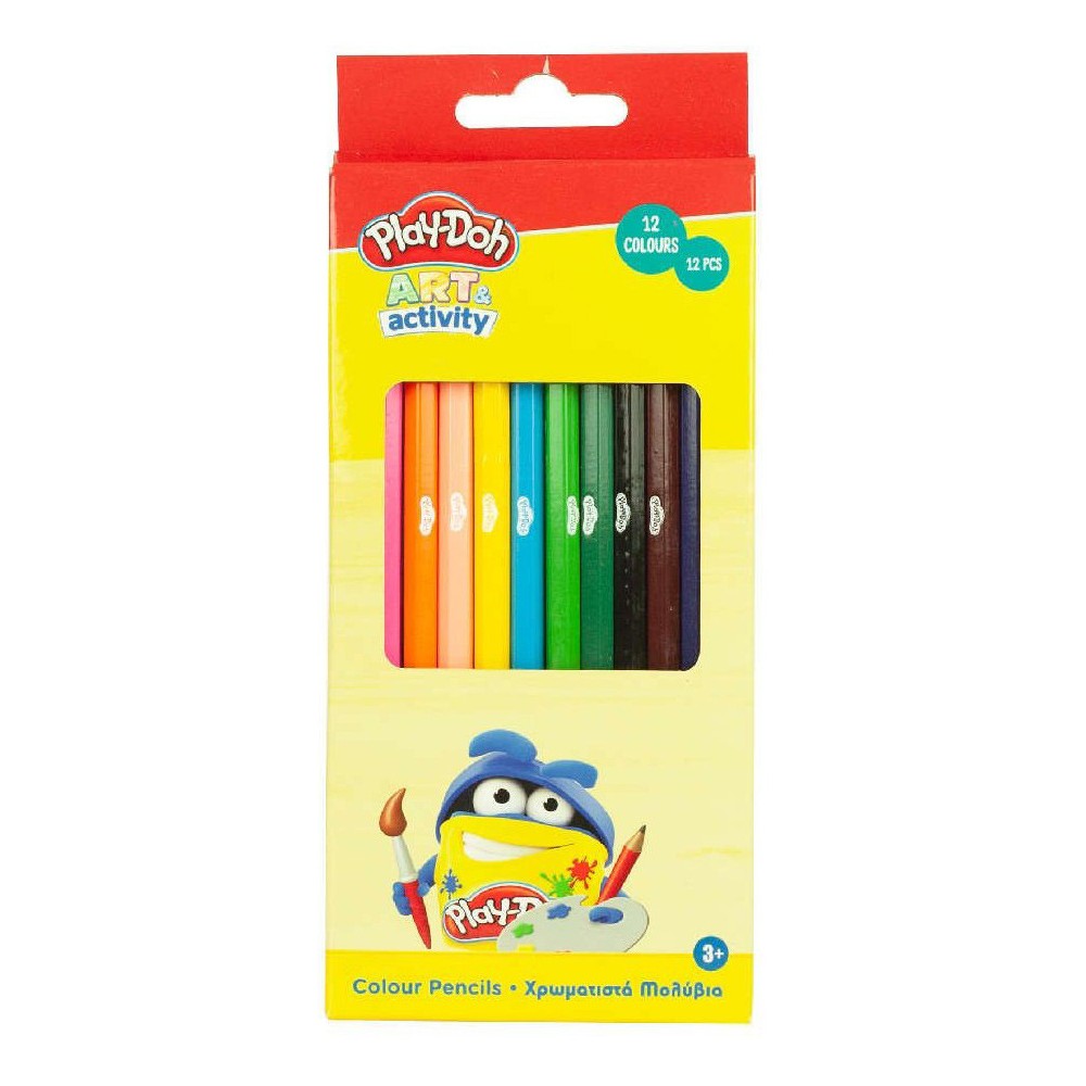 Play-Doh Art Hexagonal colored pencil set of 12