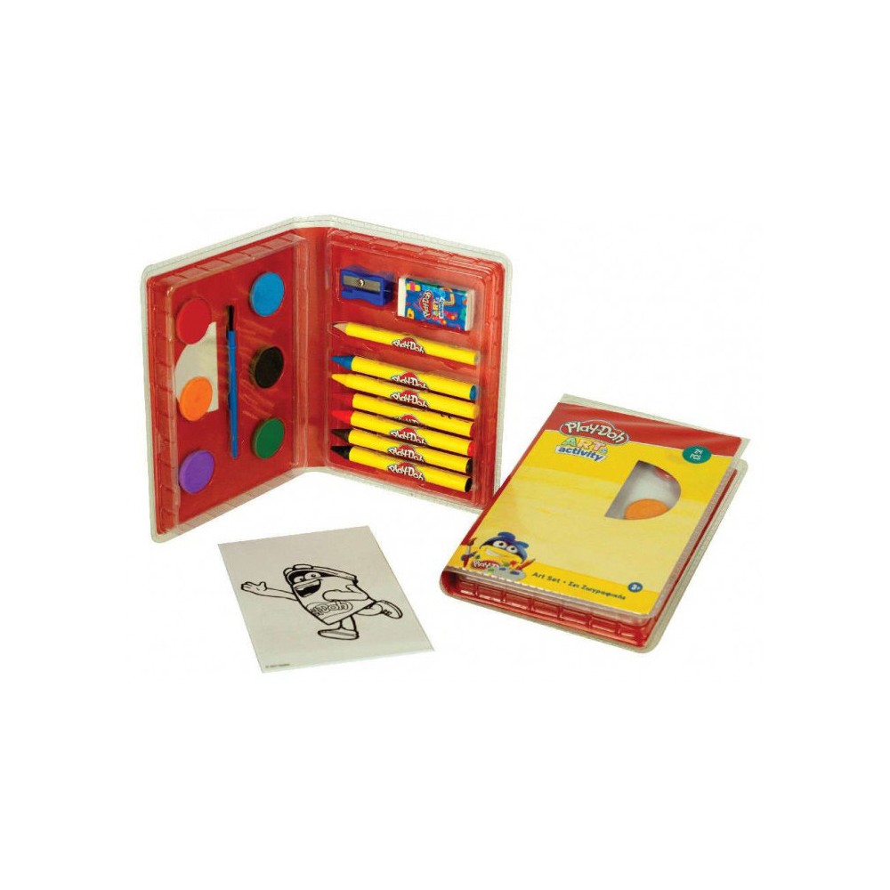 Play-Doh Art creative set, 24-piece drawing set