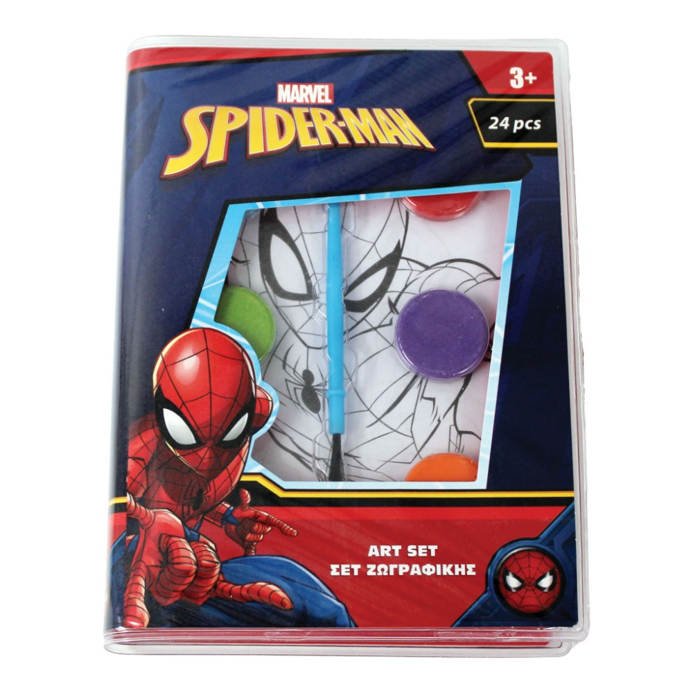 Spiderman Hero mini art set
