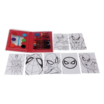 Spiderman Hero mini art set