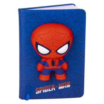 Spiderman 3D notebook, lined journal