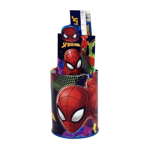 Spiderman Splotch stationery set 7 pieces