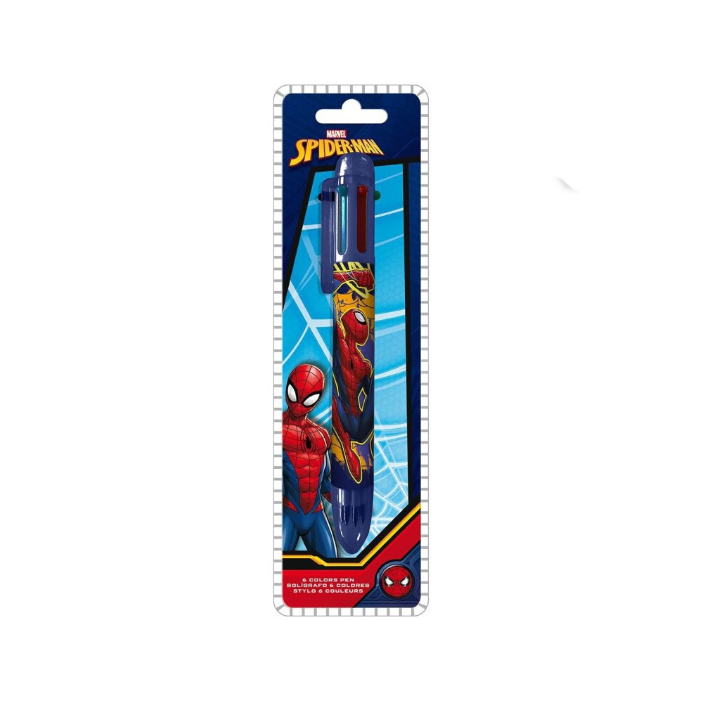 Spiderman Web-Slinger 6-color pen
