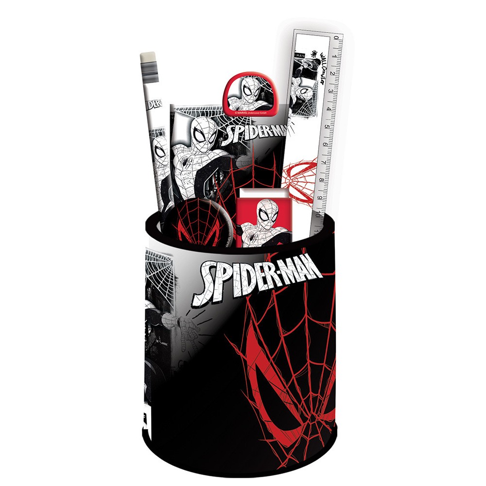 Spiderman World of Webs stationery set 7 pcs