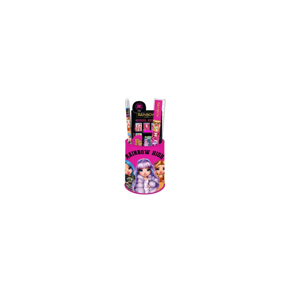 Rainbow High School stationery set 7 pcs