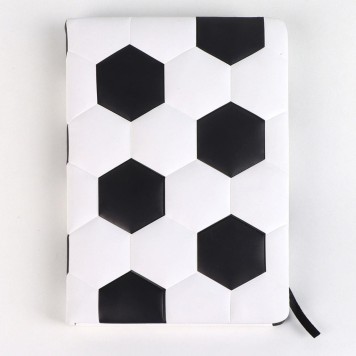 Real Madrid Ball padded notebook, lined notebook