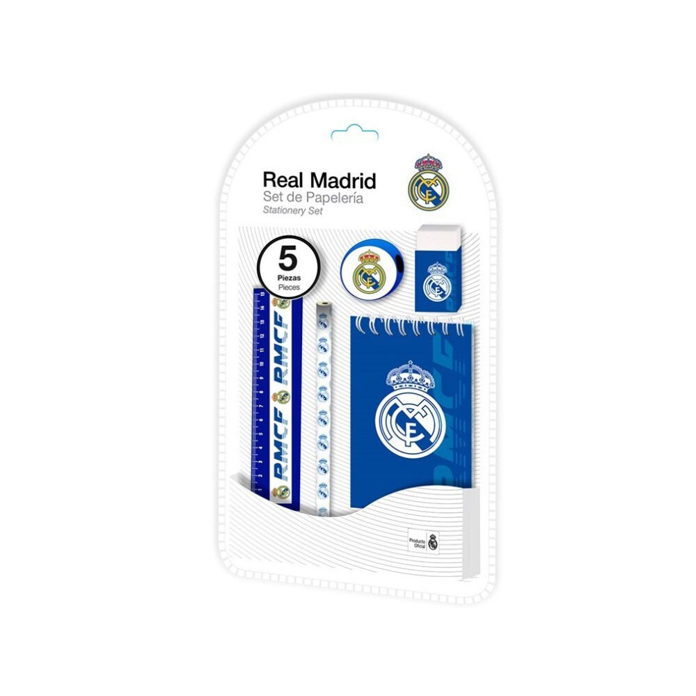 Real Madrid stationery set 5 pcs