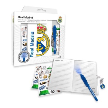 Real Madrid Hala notebook + magic pen set