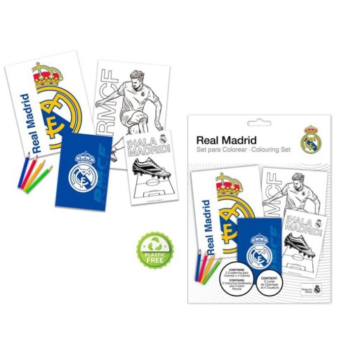 Real Madrid Hala coloring set