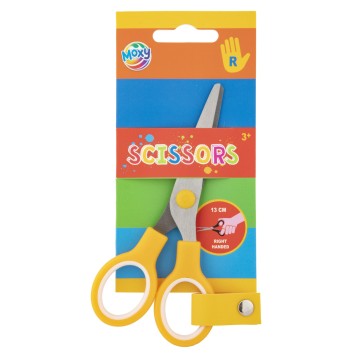 Colour Moxy Yellow right-handed scissors 13 cm