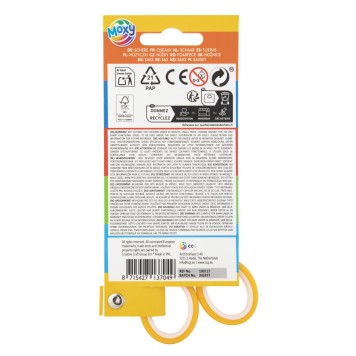 Colour Moxy Yellow right-handed scissors 13 cm
