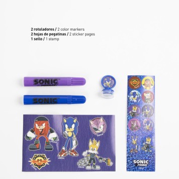 Sonic the Hedgehog Get Me stationery set