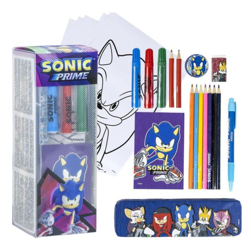 Sonic the Hedgehog stationery set
