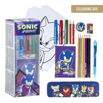 Sonic the Hedgehog stationery set