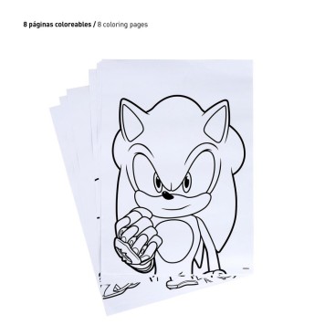 Sonic the Hedgehog stationery set
