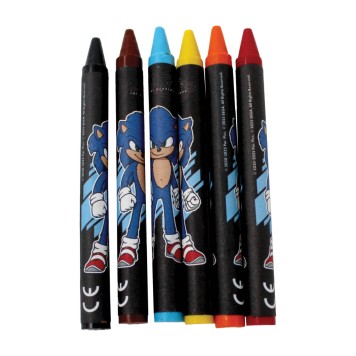 Sonic the Hedgehog Hype Man mini art set