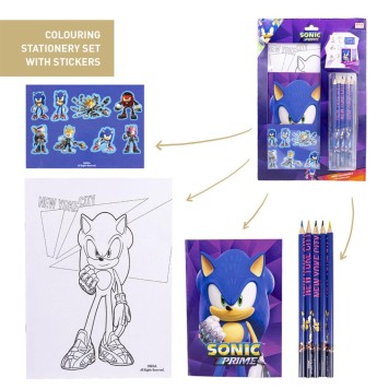 Sonic the Hedgehog Prime stationery set