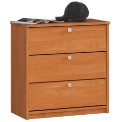 Szafka na buty MINI 3 uchylne drzwiczki 60 cm - olcha