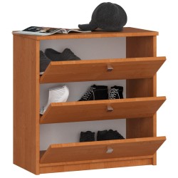 Szafka na buty MINI 3 uchylne drzwiczki 60 cm - olcha