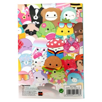 Squishmallows Feelin' B/5 lined notebook 40 sheets