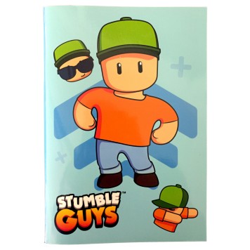 Stumble Guys Race B/5 lined notebook 40 pages