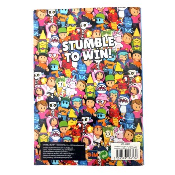 Stumble Guys Race B/5 lined notebook 40 pages