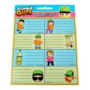 Stumble Guys Race 16 pcs notebook label