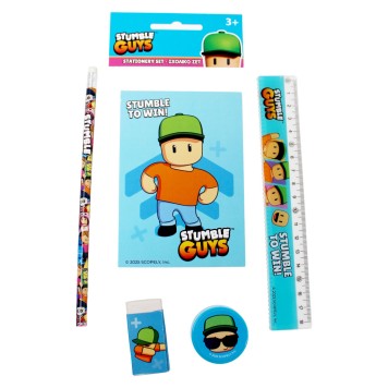 Stumble Guys Race stationery set, 5 pieces