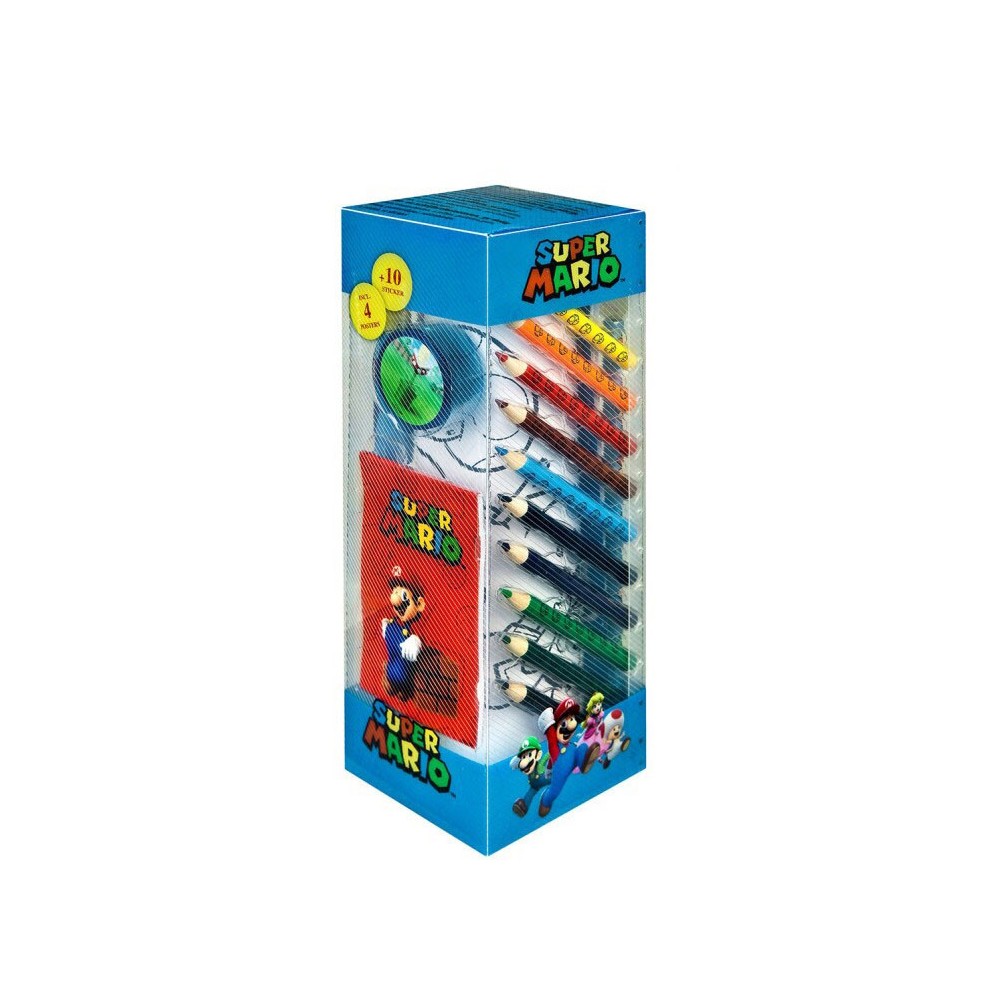 Super Mario stationery set (35 pcs)