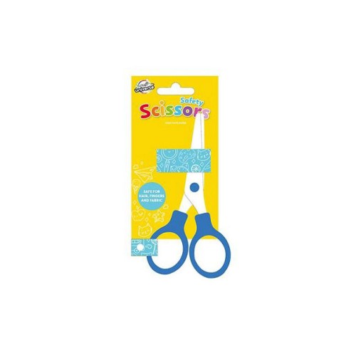 Colour Blue safety scissors 15 cm