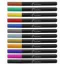 Colour Nassau  glass and porcelain marker pens set of 12