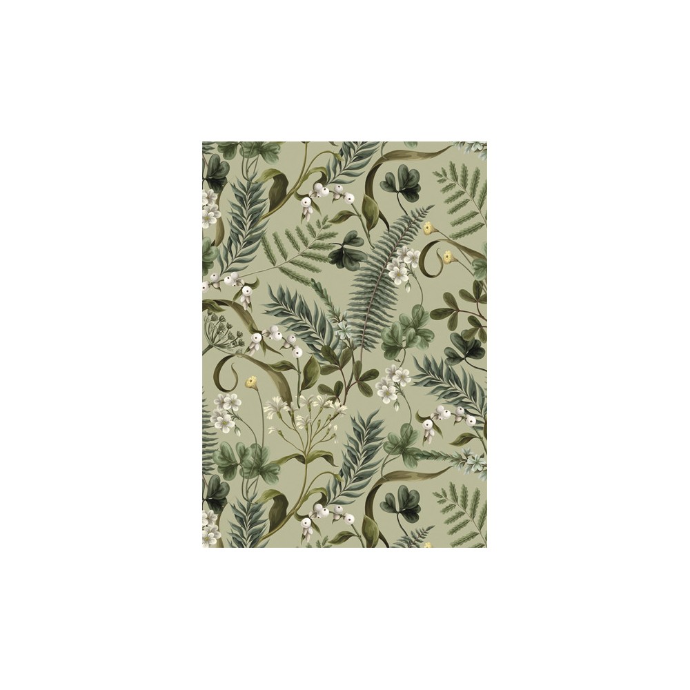 Colour Green Plant Nature A/4 elastic folder