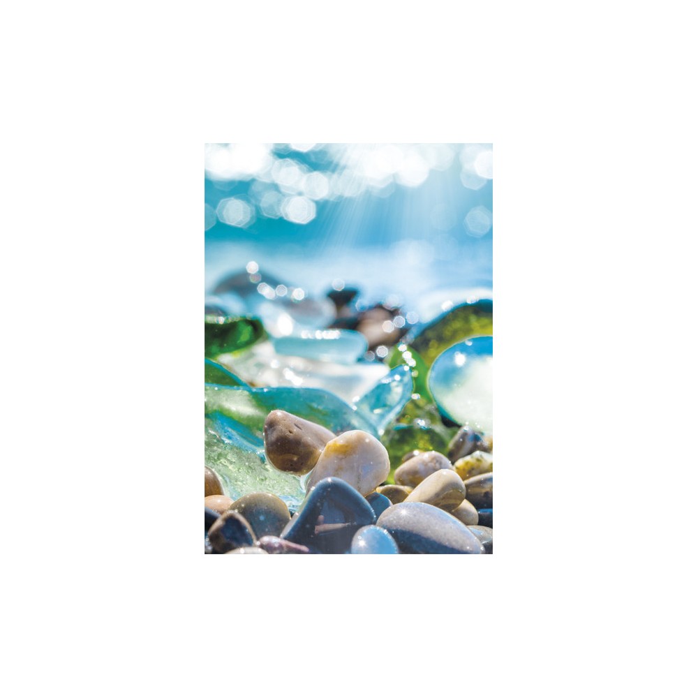 Colour Sea Glass Nature A/4 Elastic Folder